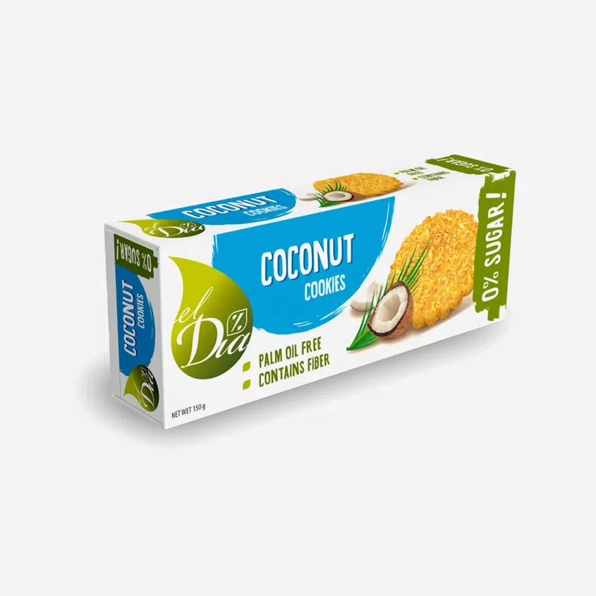 Cookies bez cukru s kokosem