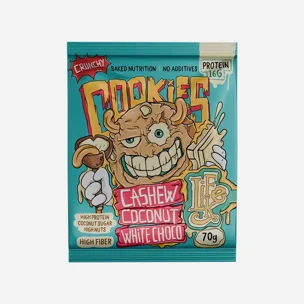 Cookies cashew coconut &  white choco