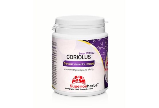 Coriolus versicolor Extrakt 50% polysacharidov 90 kapsúl