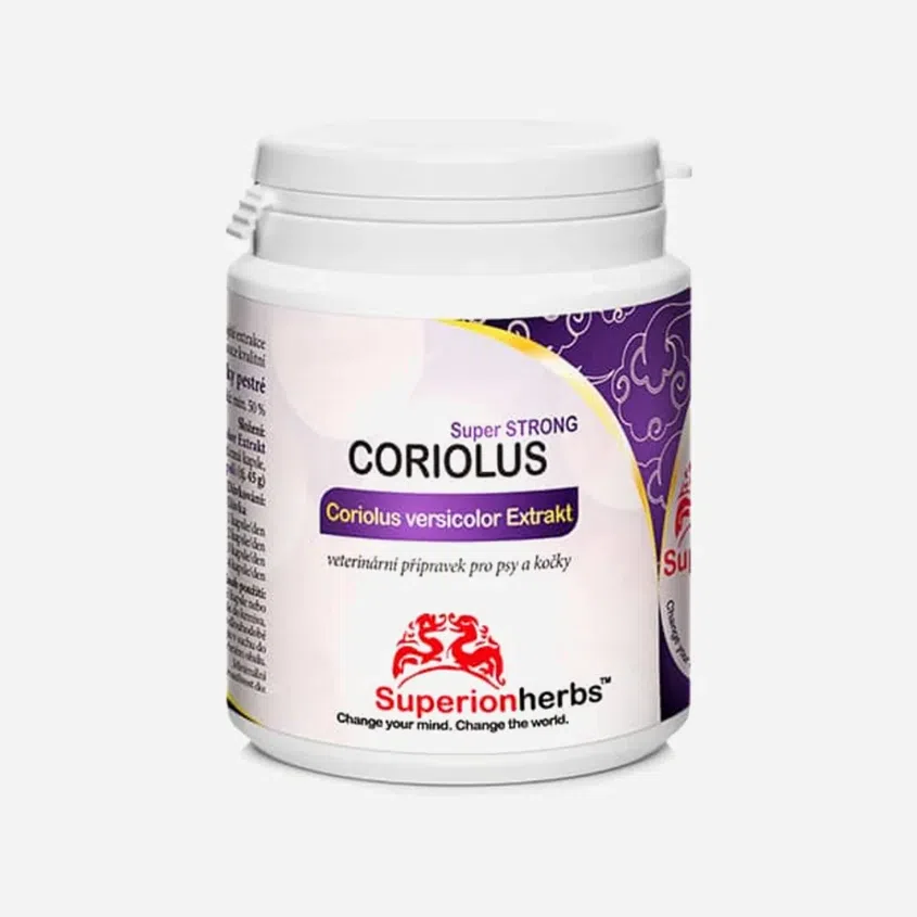 Coriolus versicolor Extrakt 50% polysacharidů