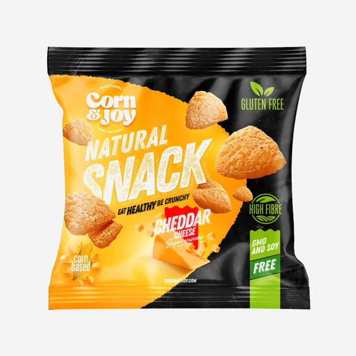 Corn&Joy snack cheddar cheese 40g