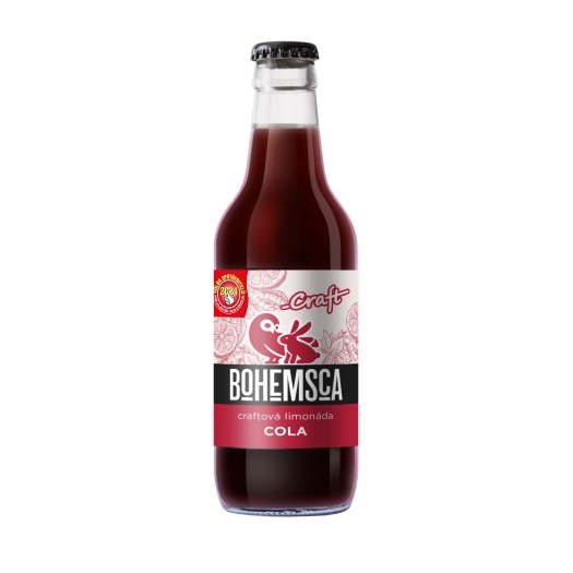 Craft limonáda Cola sklo