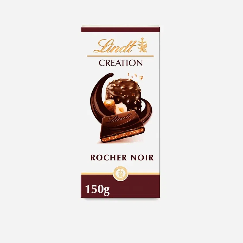 Creation Hořká čokoláda plněná lískooříškovou náplní