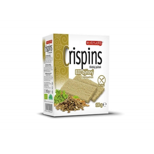 Crispins dýňový Koriandr 2x50 g
