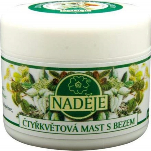 Čtyřkvětová mast s bezem