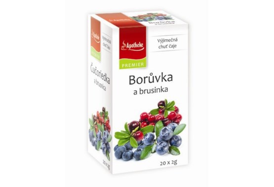 Čučoriedka a brusnica 20 sáčkov
