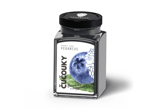 Čučouky - čučoriedky v karameli sklo
