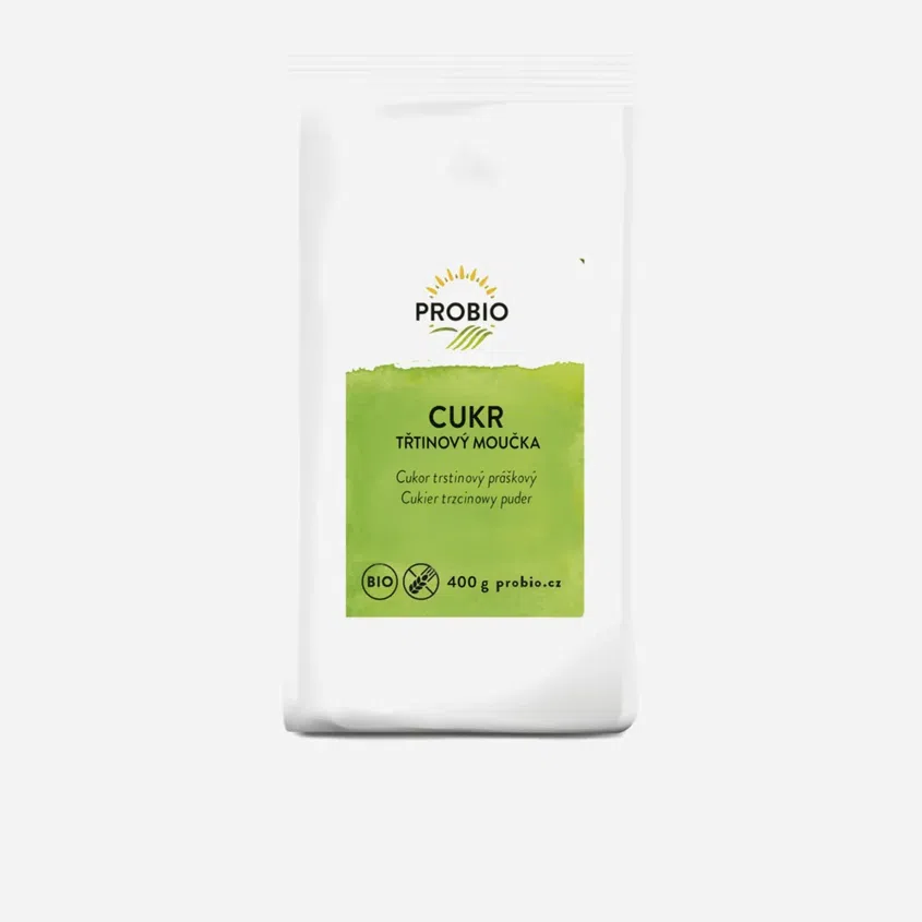 Cukr moučkový třtinový BIO