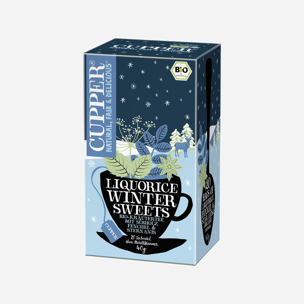 Cupper BIO Liquorice Winter Sweets  20x2g