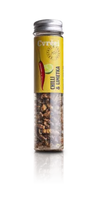 Cvrčči s příchutí Chilli&limetka 20 g expirace