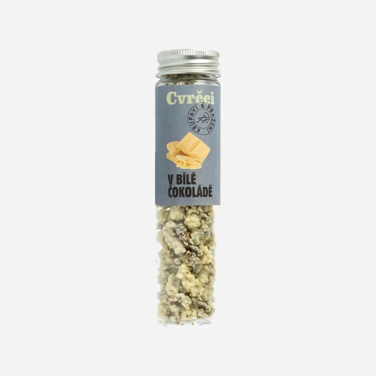 Cvrčci v bílé čokoládě 6 x 30 g