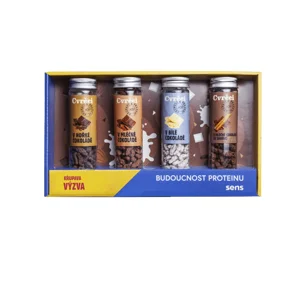 Cvrčci v čokoládě - dárkový set 4 chutí