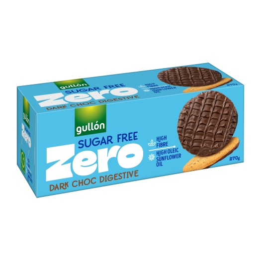 Dark Choc digestive biscuits oplatky bez cukru s čokoládou 270  g