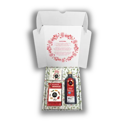 Dárková sada bylinkové vánoce
