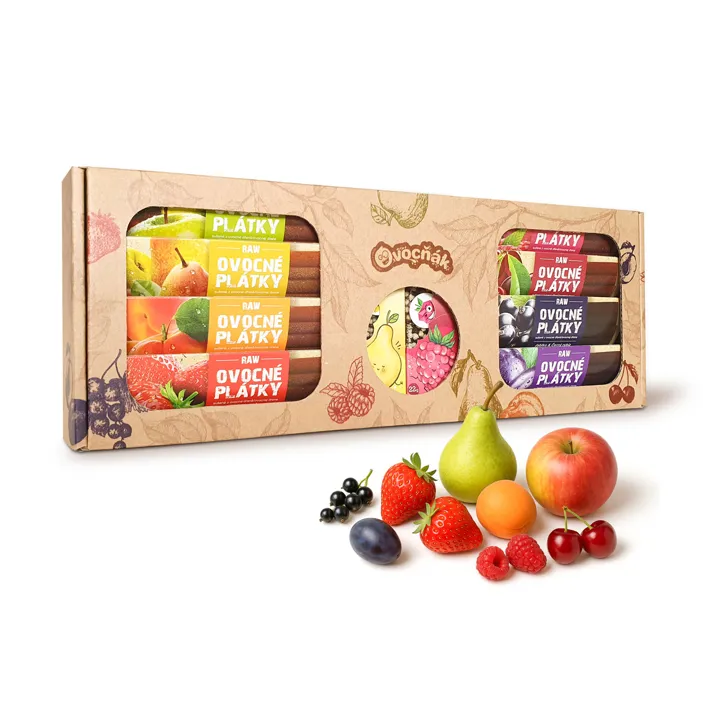 Dárková sada s plátky a pufy