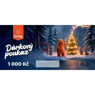 Dárkový elektronický poukaz 1000 Kč