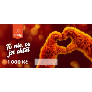 Dárkový elektronický poukaz 1000 Kč