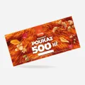 Dárkový tištěný poukaz 500 Kč