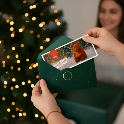 Dárkový tištěný vánoční poukaz 500 Kč