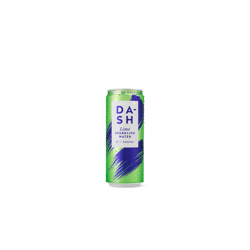 Dash Perlivá voda limetka 330ml