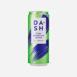 Dash Perlivá voda limetka 330ml