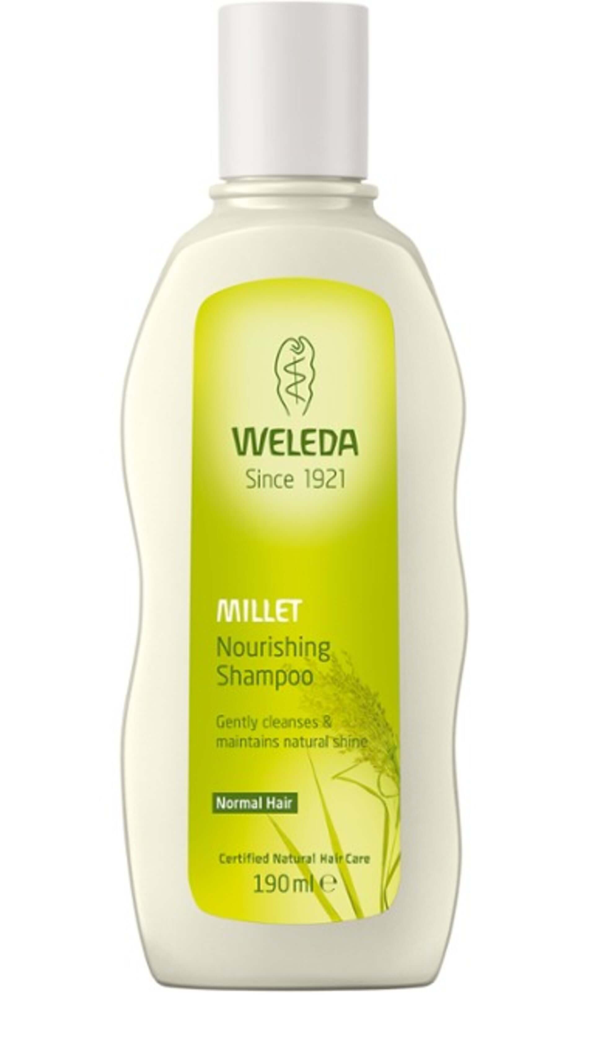 Levně Weleda Vyživující šampon s prosem pro normální vlasy 190 ml