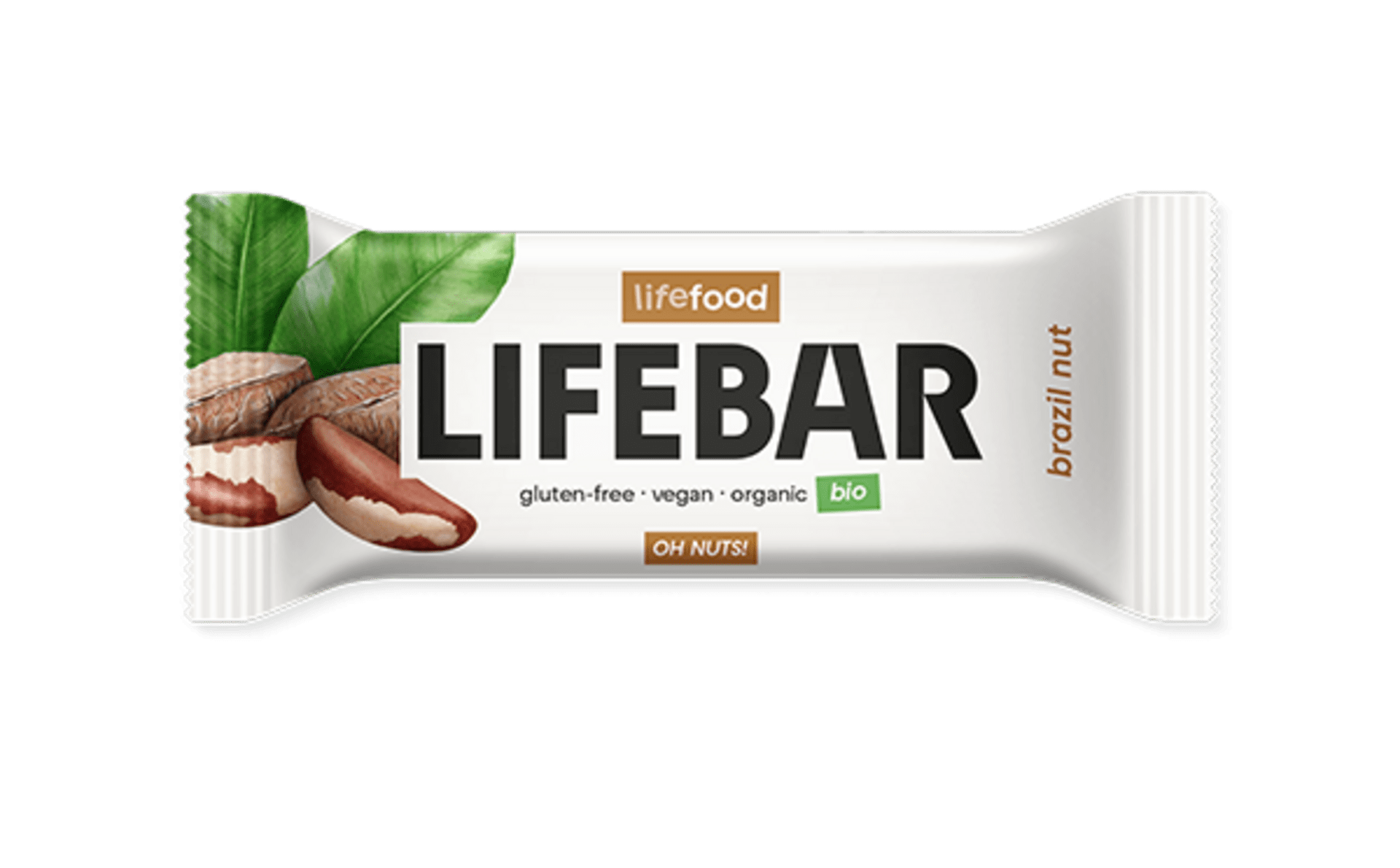 Levně Lifefood Lifebar Tyčinka brazilská raw BIO 40 g
