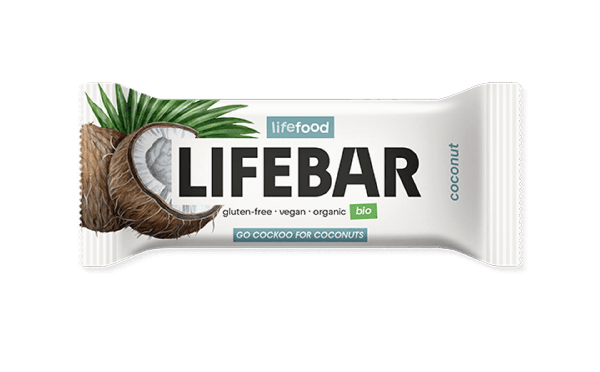 Levně Lifefood Lifebar Tyčinka kokosová raw BIO 40 g