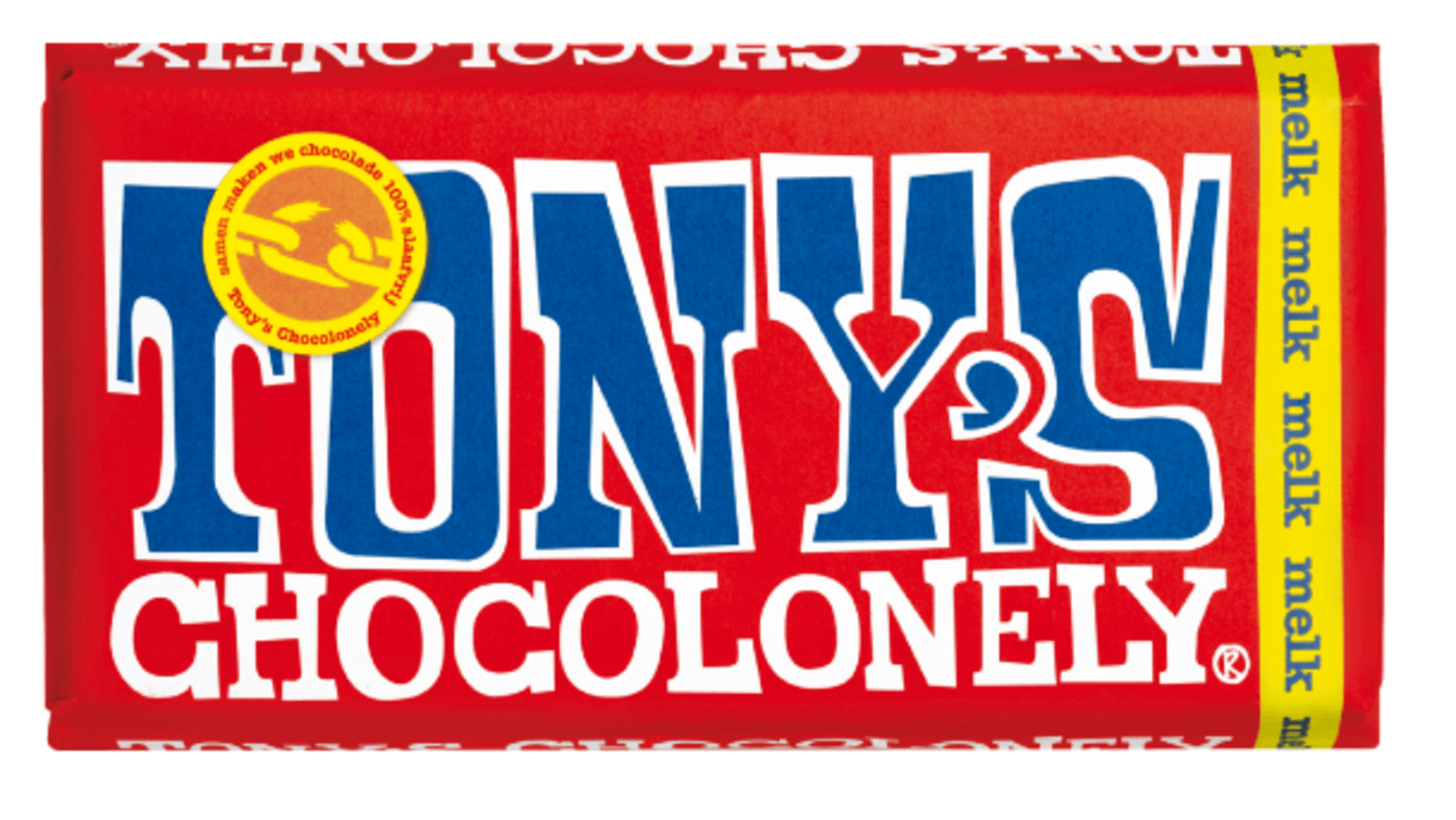 Levně Tony’s Chocolonely Mléčná čokoláda 180 g