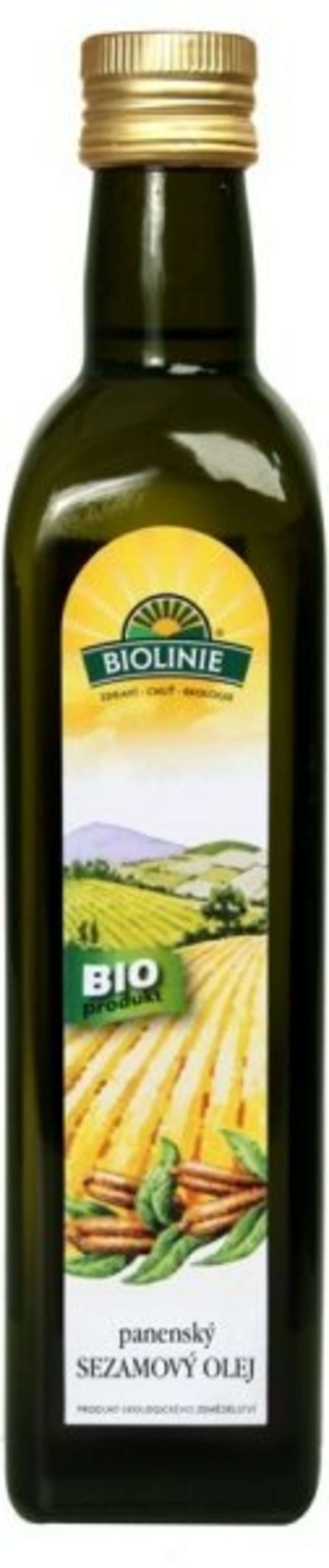 Levně Biolinie Sezamový olej panenský BIO 500 ml