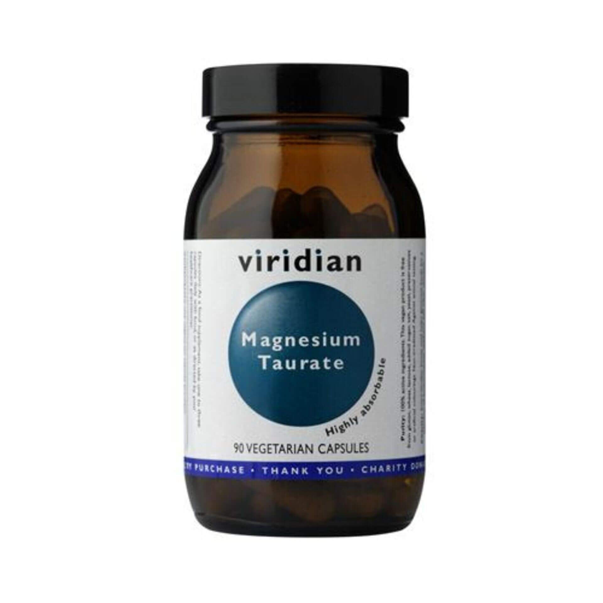 Levně Viridian Magnesium Taurate 90 kapslí