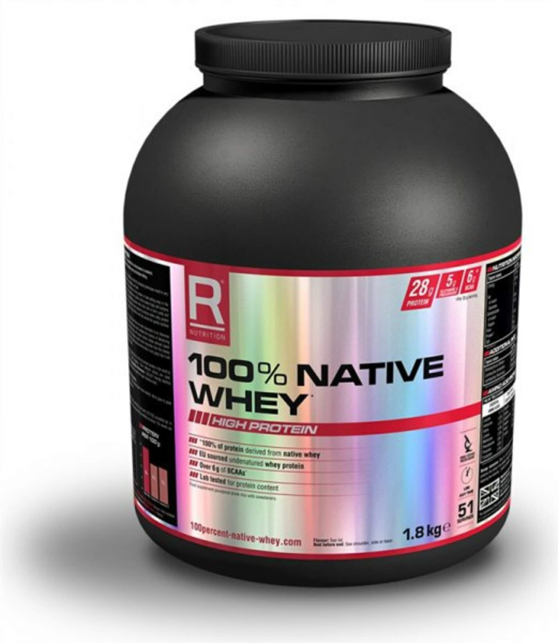 Levně Reflex Nutrition 100% Native Whey 1800 g