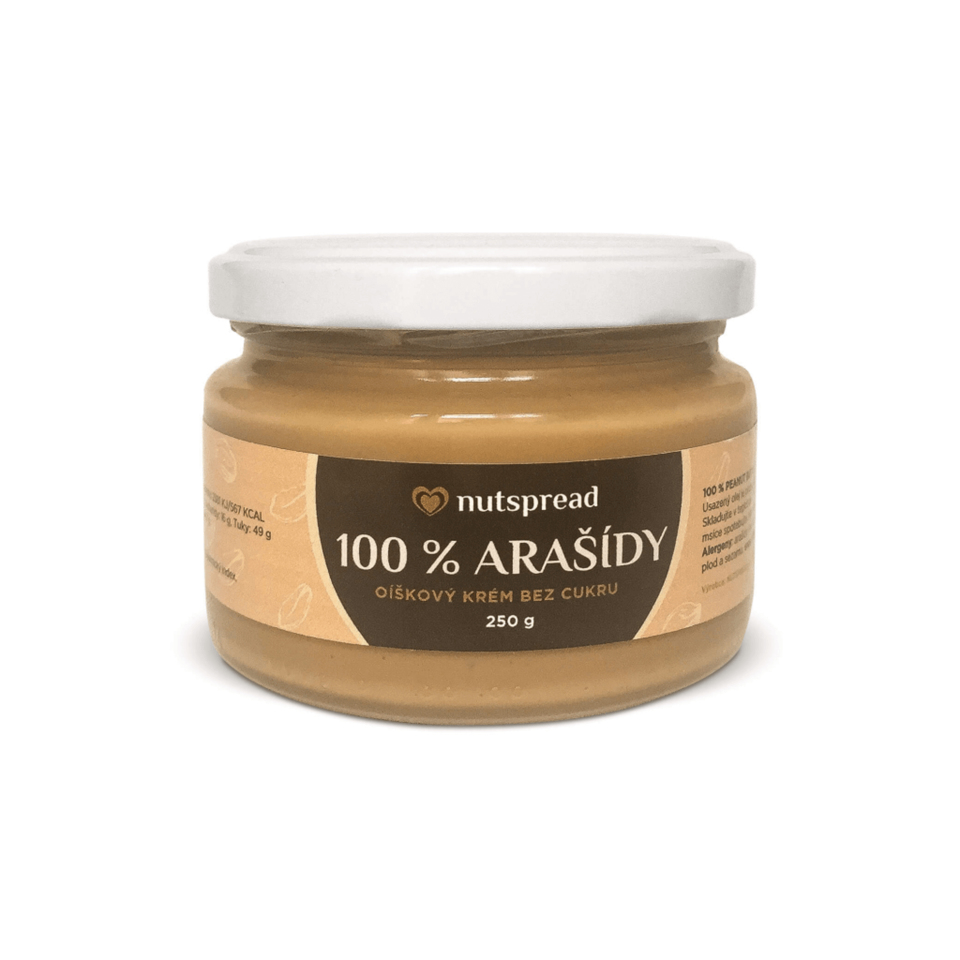 Levně Nutspread Arašídové máslo jemné 250 g