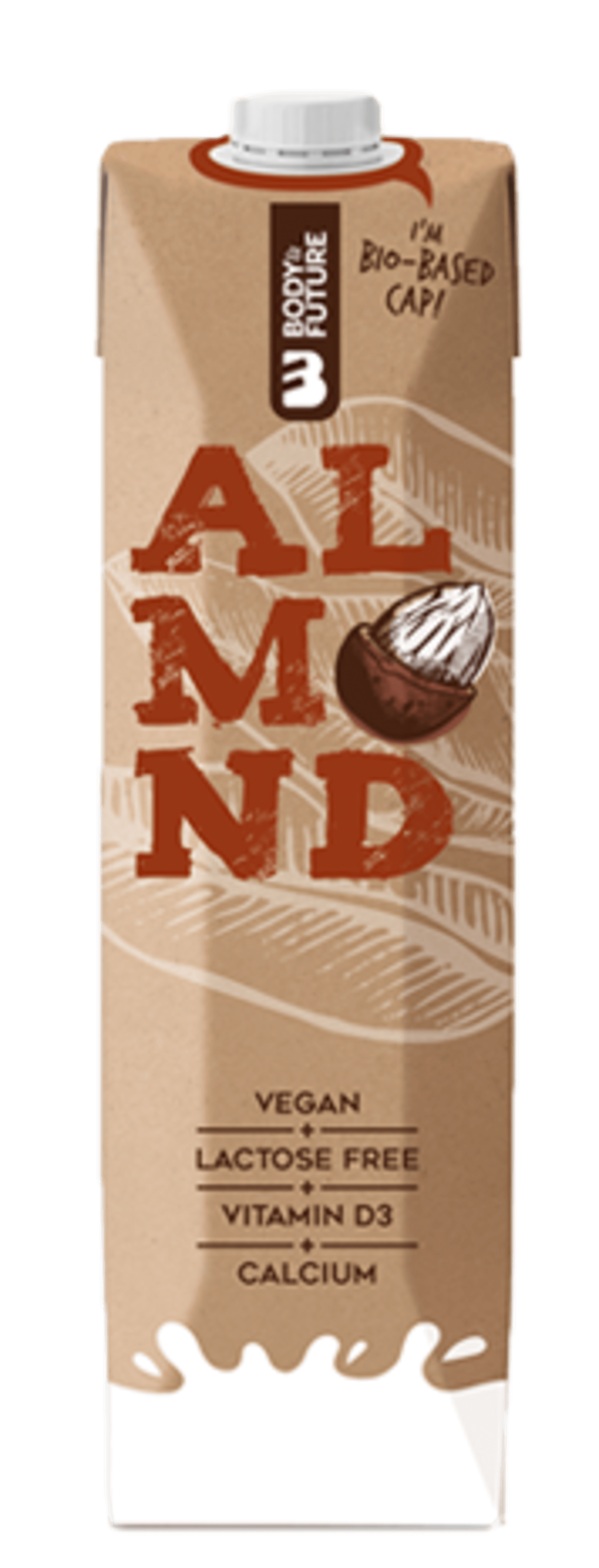 Levně Body&Future Almond drink 1000 ml