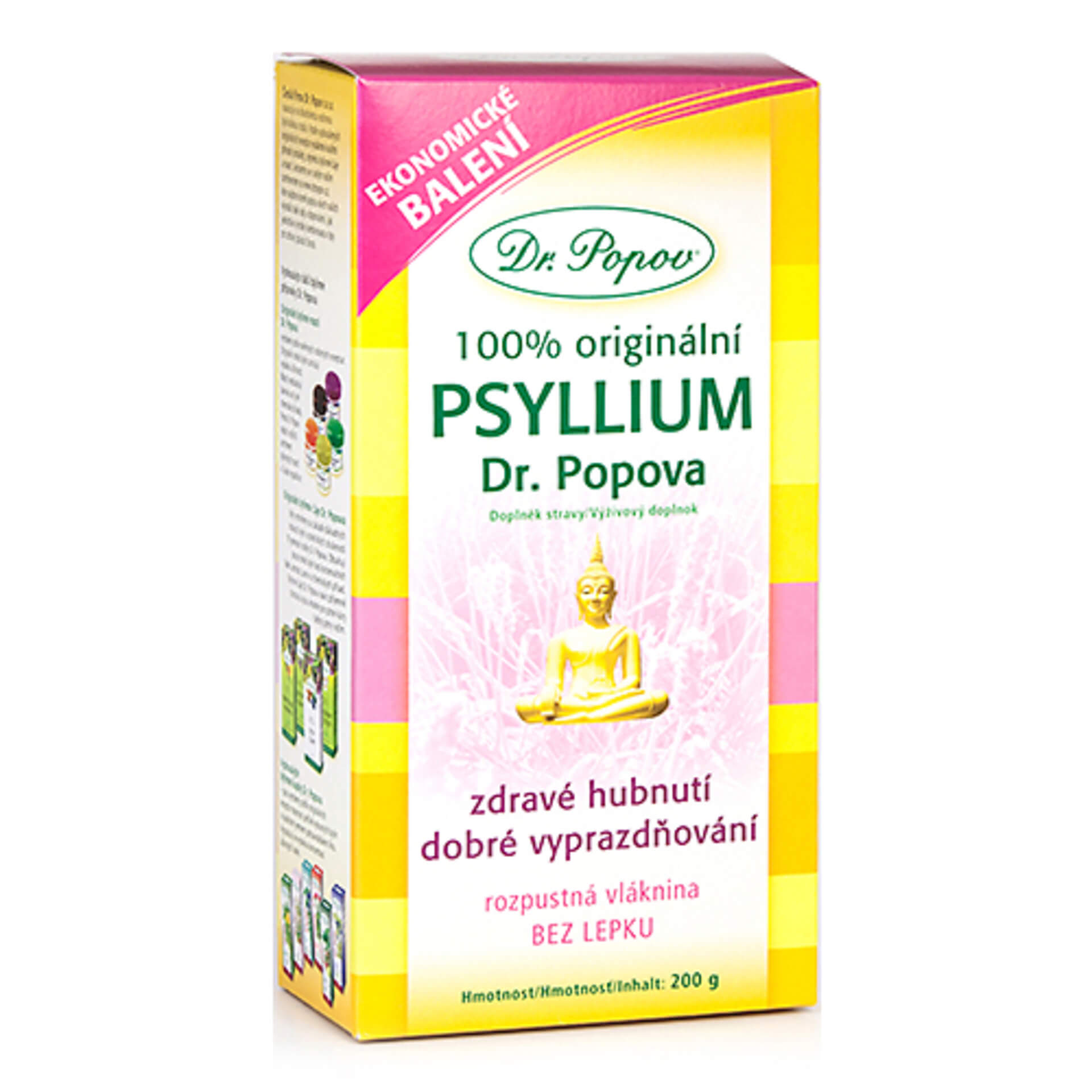 Dr. Popov Vláknina Psyllium 200 g