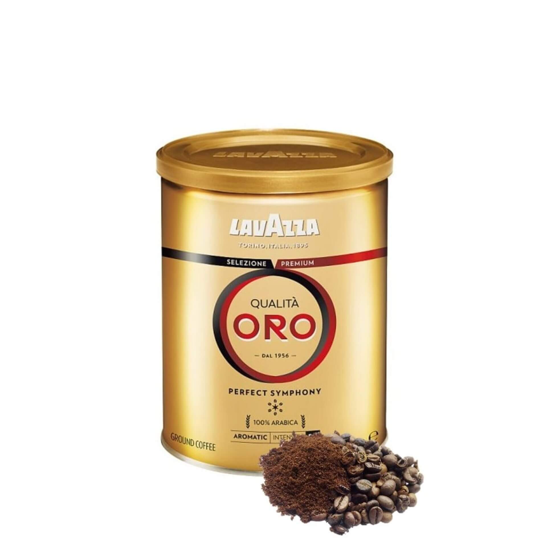 Levně Lavazza Qualita ORO mletá káva dóza 250 g