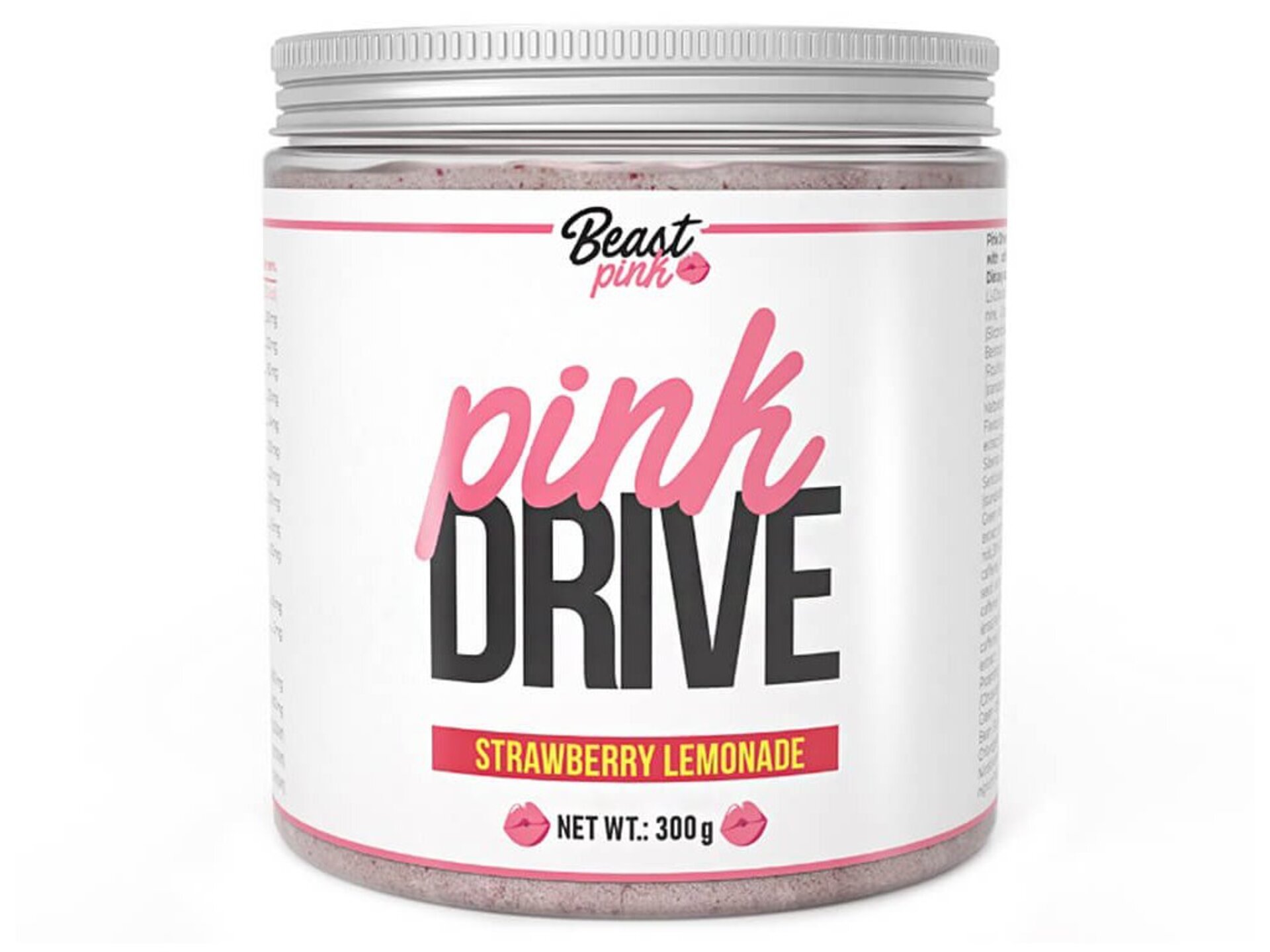 Levně BeastPink Pink Drive strawberry lemonade 300 g