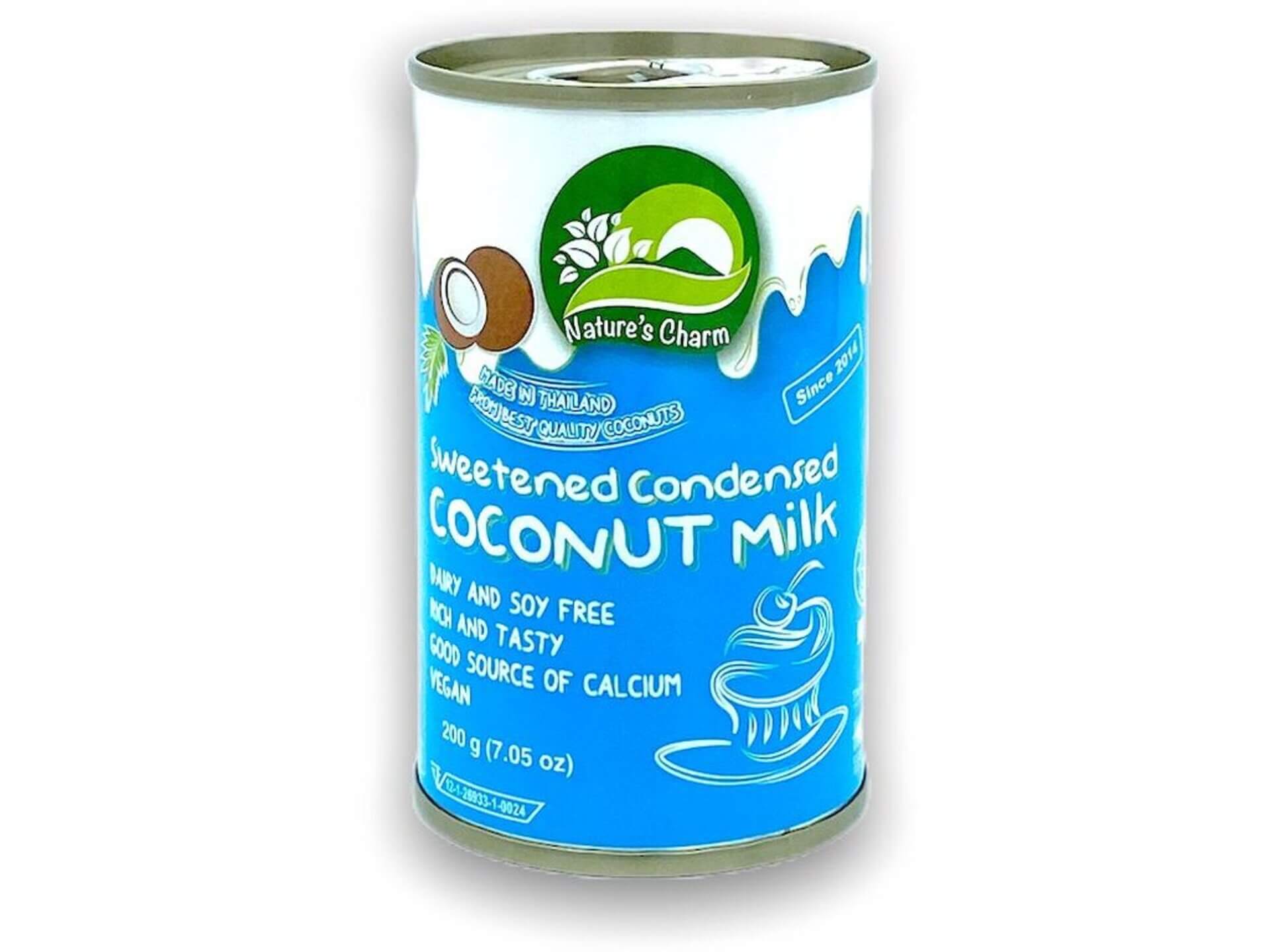 Levně Nature's Charm Slazené kokosové kondenzované mléko 200 g