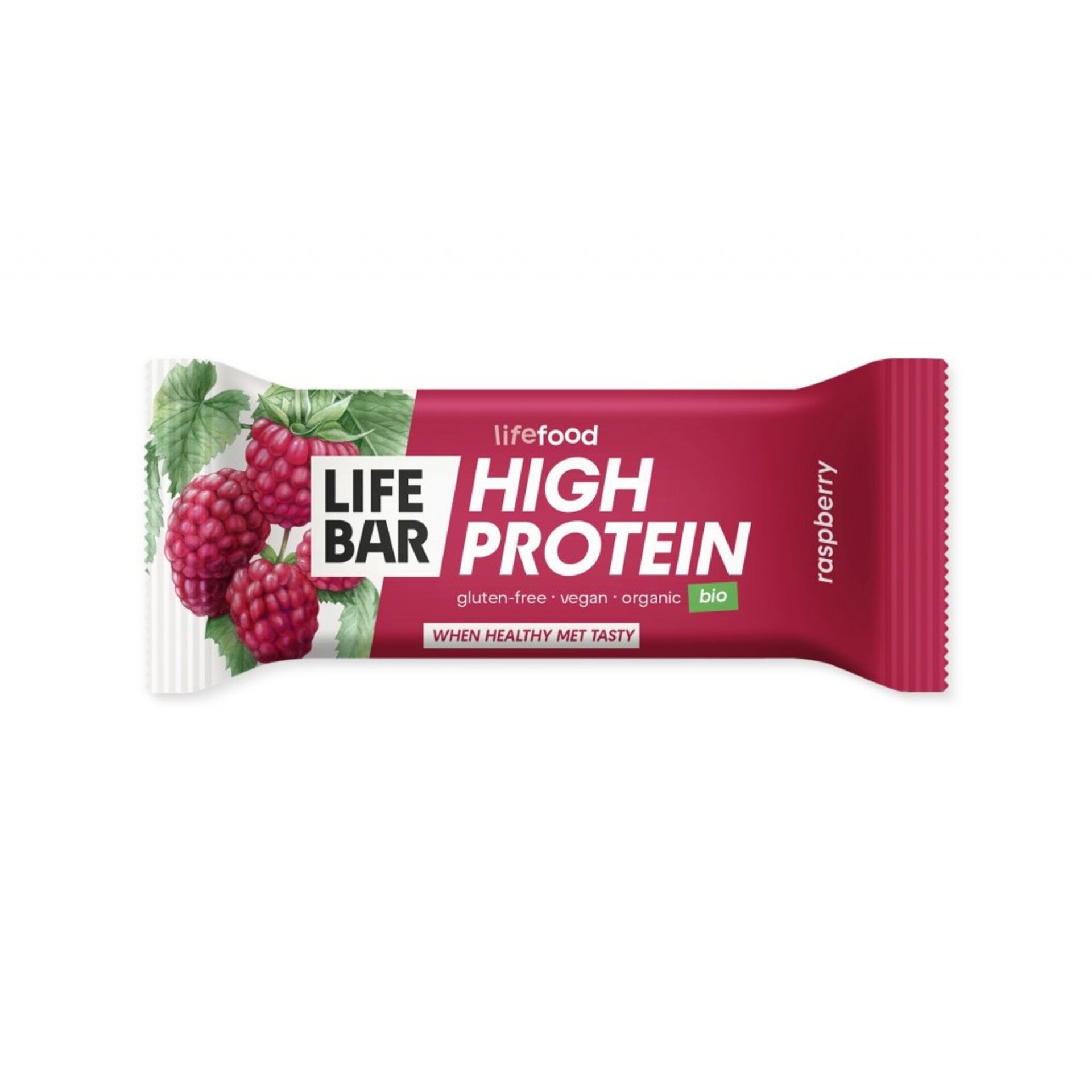 Levně Lifefood Lifebar Protein tyčinka malinová BIO 40 g