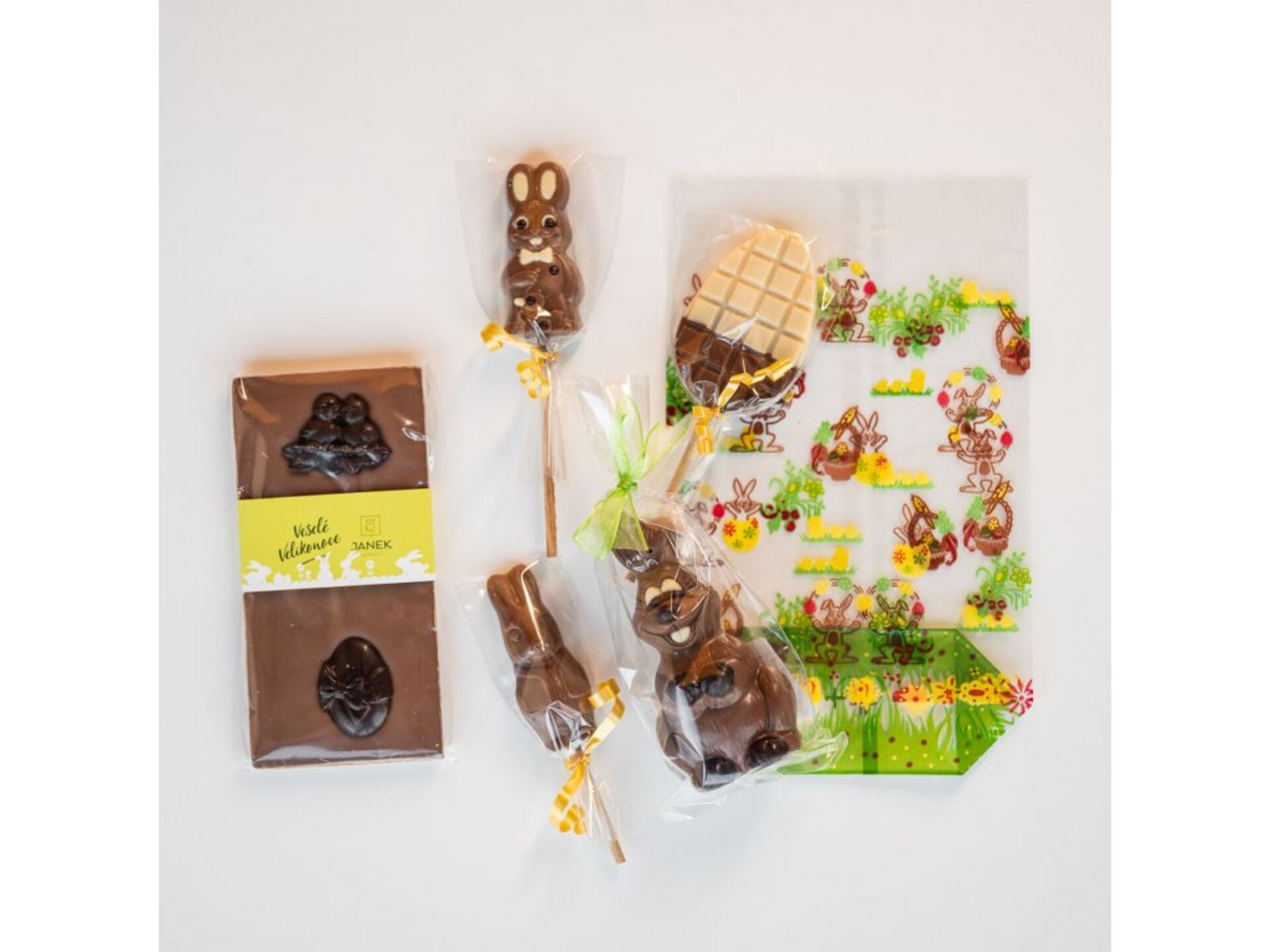 Levně Čokoládovna Janek Velikonoční balíček - malý 115 g