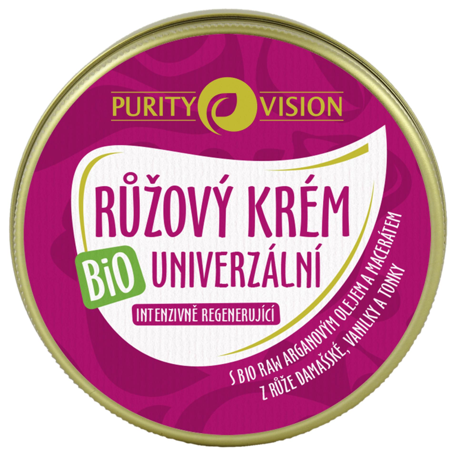 Purity Vision Růžový krém univerzální BIO 70 ml