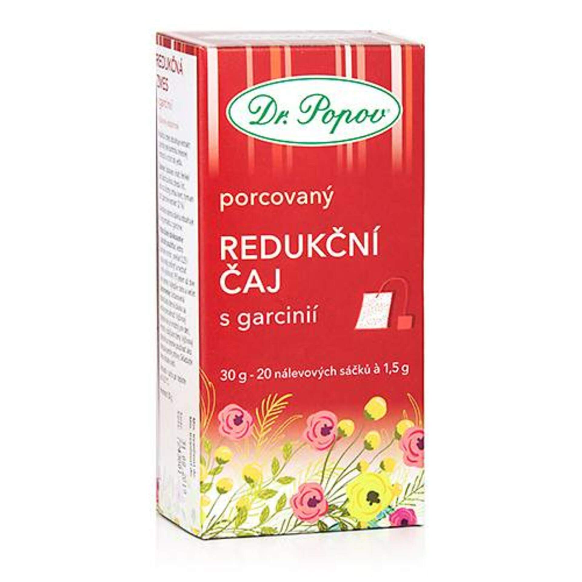 Levně Dr. Popov Čaj Redukční s garcinií 30 g