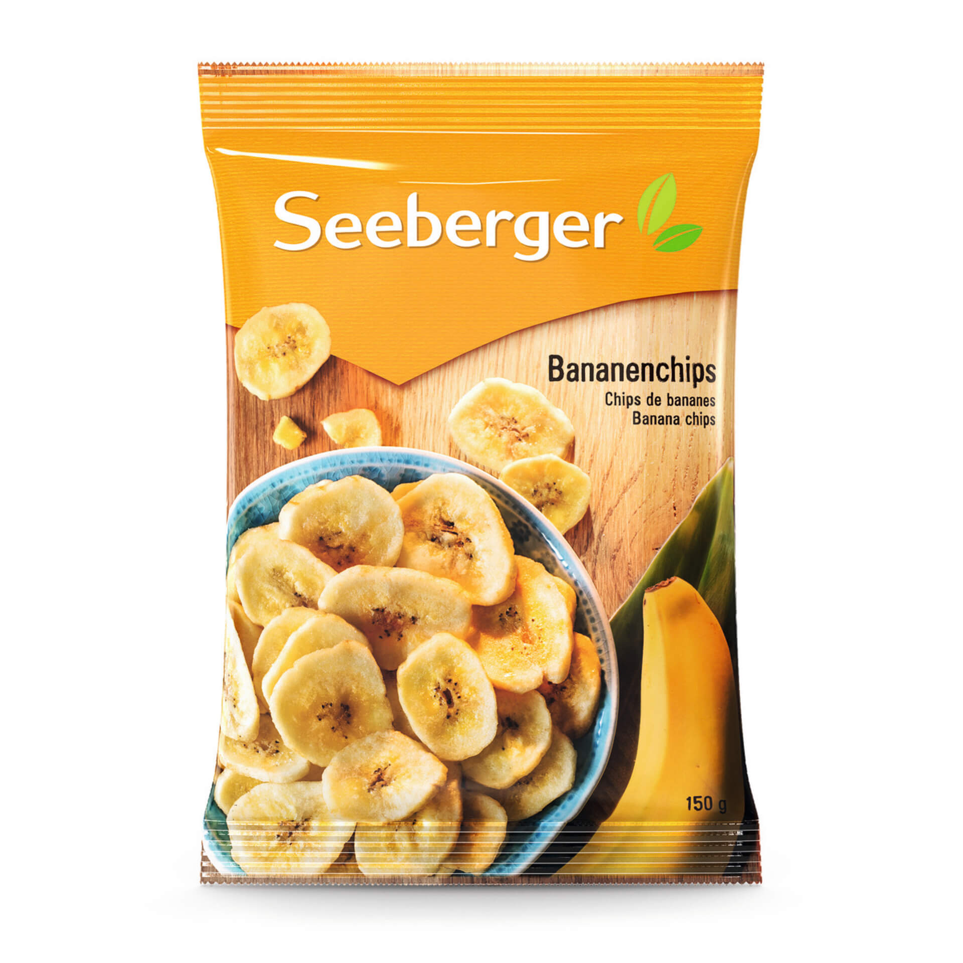 Levně Seeberger Banánové chipsy 150 g