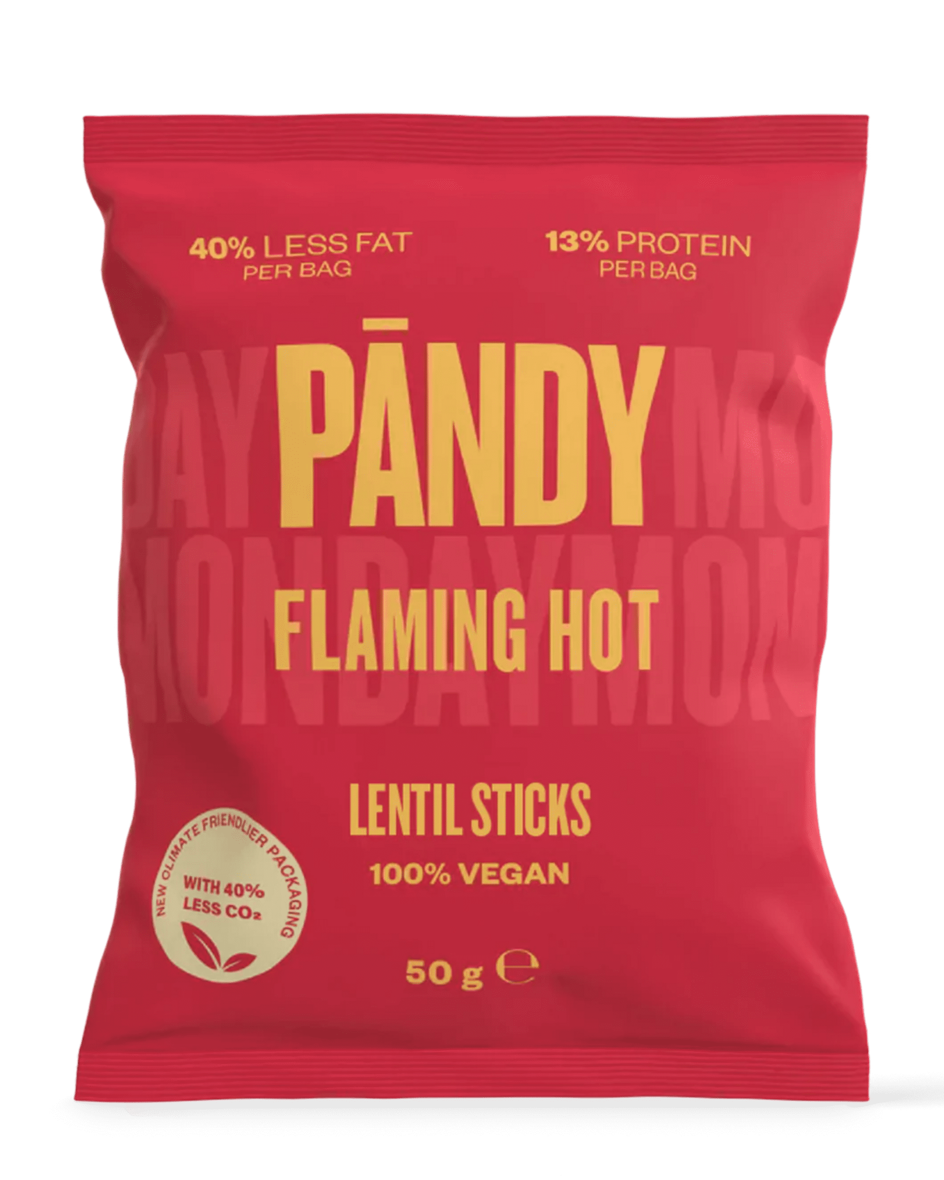 Levně Pändy Čočkové chipsy flaming hot 50 g