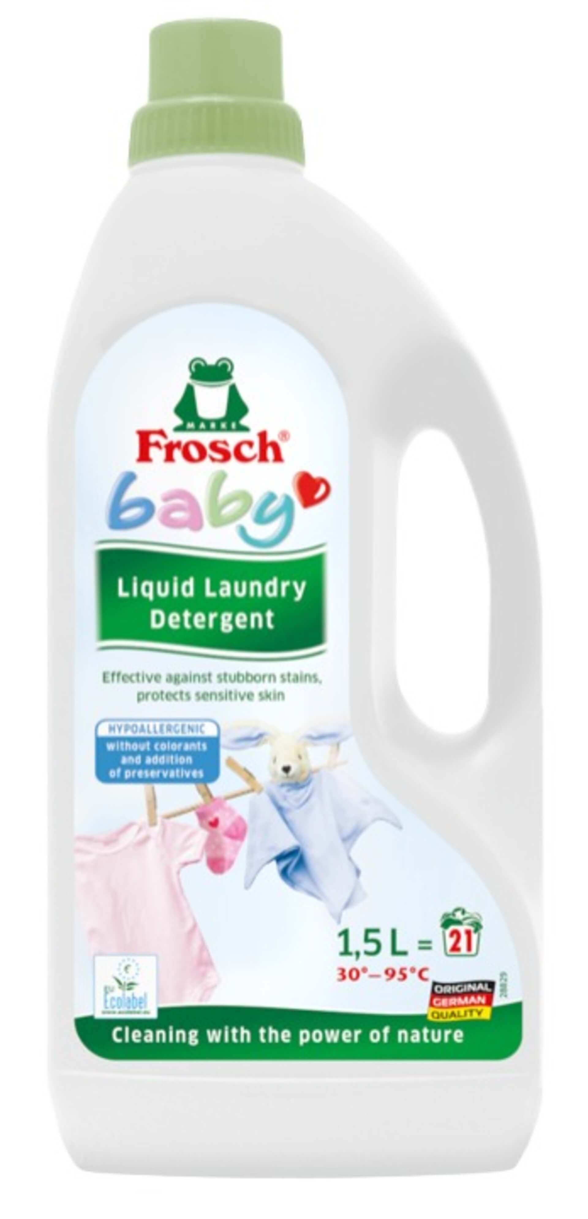 Levně Frosch Prací prostředek na kojenecké prádlo 1500 ml