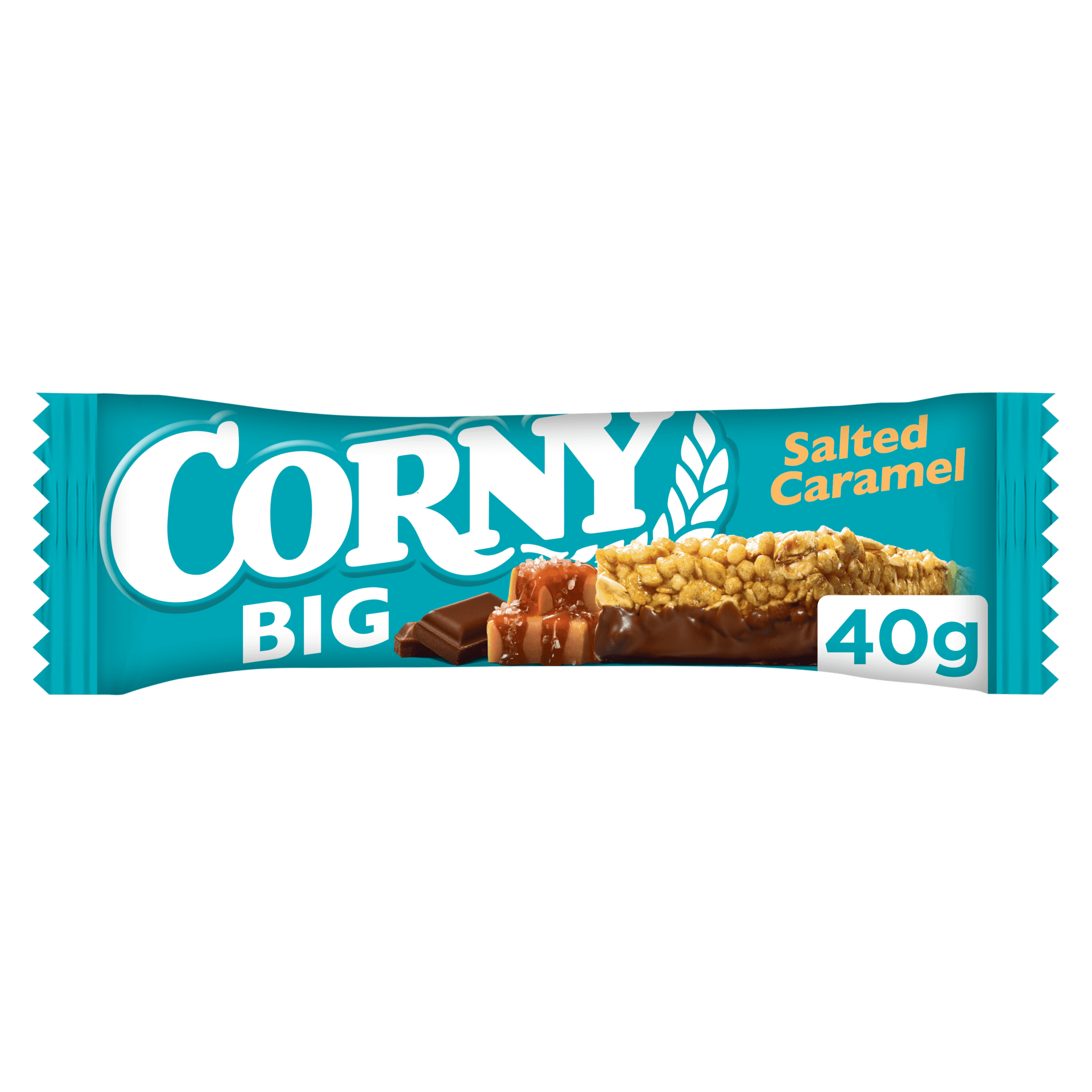 Levně Corny Big cereální tyčinka slaný karamel 40 g