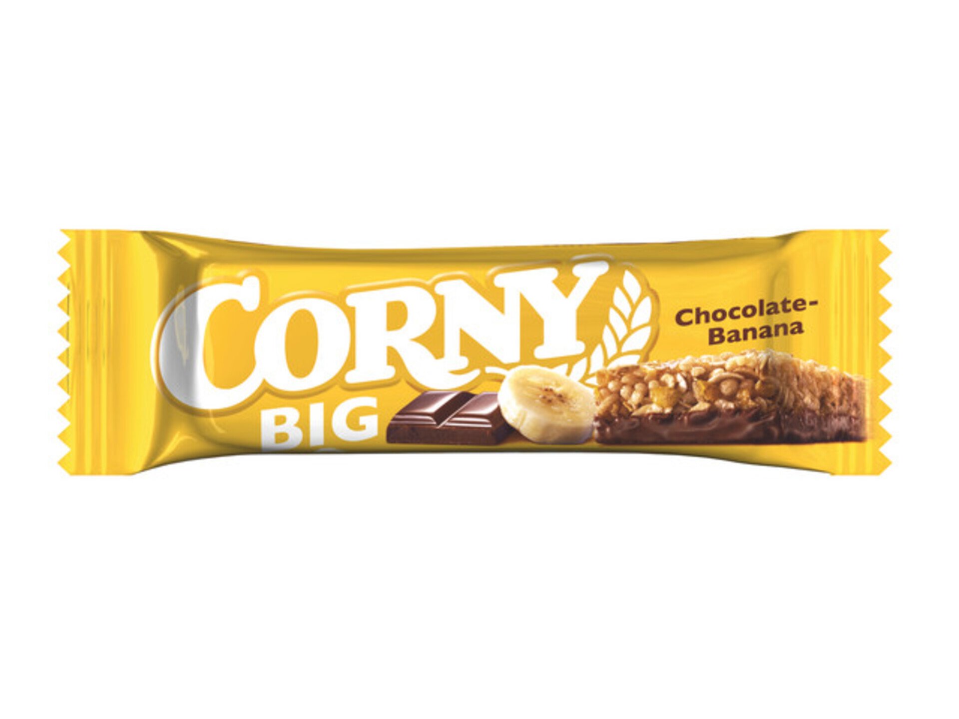 Corny Big cereální tyčinka banán v mléčné čokoládě 50 g