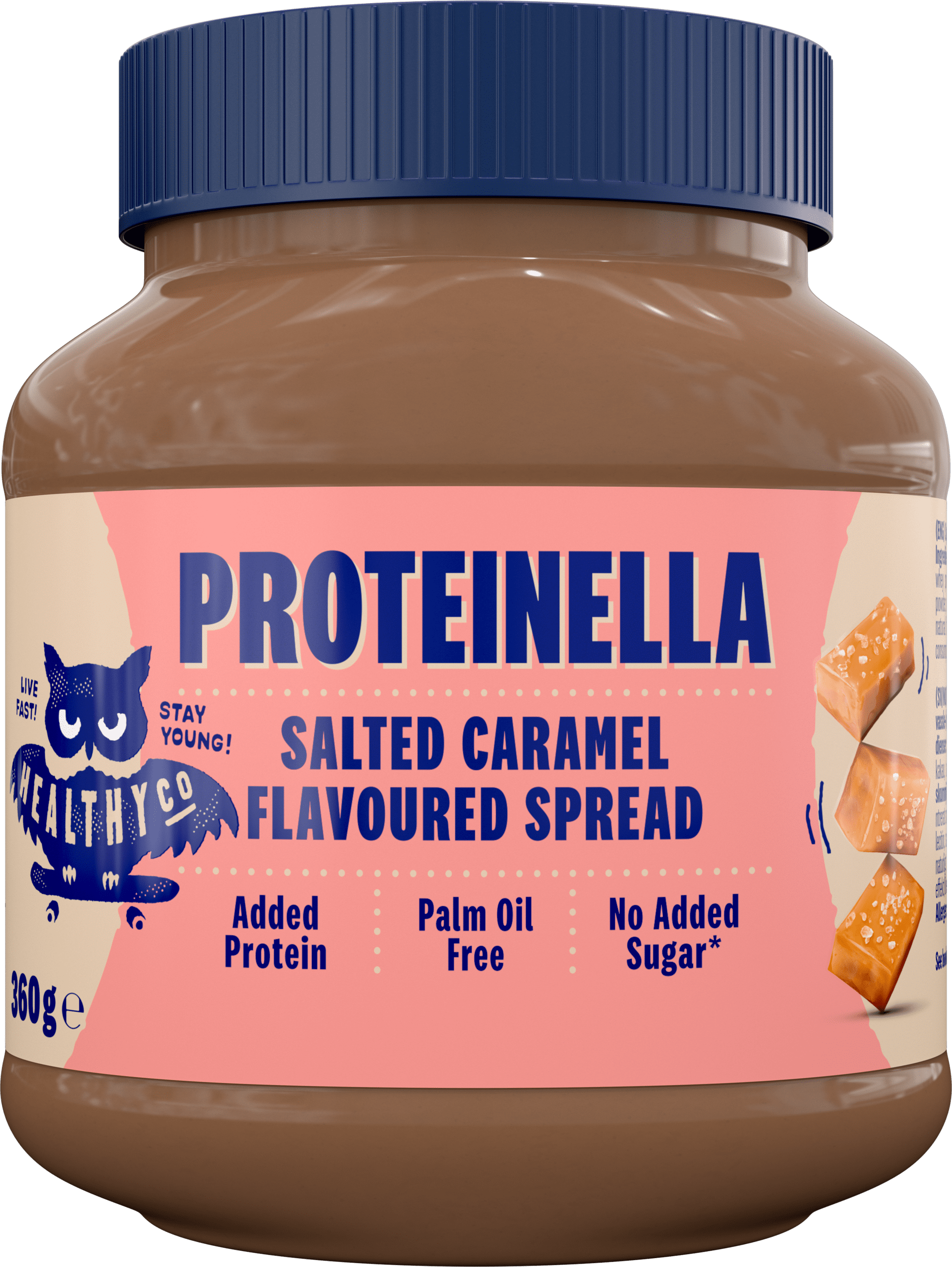 Levně HealthyCo Proteinella slaný karamel 360 g
