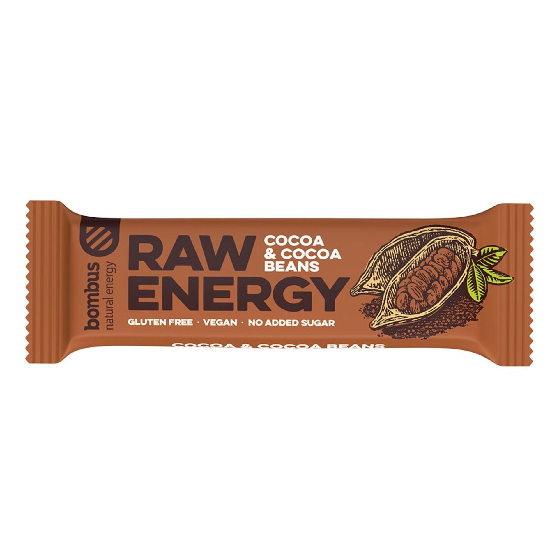 Levně Bombus Raw ENERGY Kakao a kakaové boby 50 g
