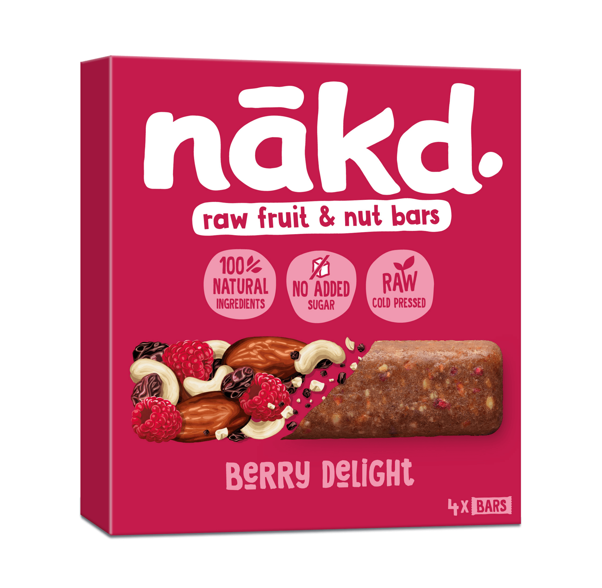 Nakd Berry delight 4 x 35 g